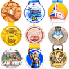 Custom Engraved Zinc Alloy Metal Medal for Sport Events and Corporate Awards