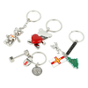 Custom Logo Zinc Alloy Enamel Filled Keychain Bulk Wholesale Promotional Corporate Gift Souvenir Personalized Metal Key Chain