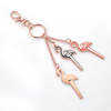 Custom Zinc Alloy Enamel Keychain Luxury Corporate Promotional Gift Event Souvenir Key Chain