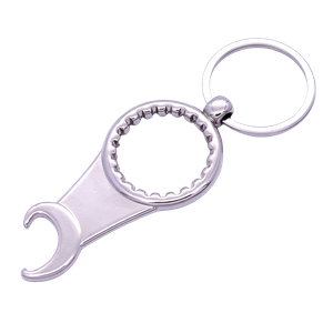 Premium Zinc Alloy Beer Bottle Opener Keychain Custom Logo Promotional Gift Camping Portable Decor