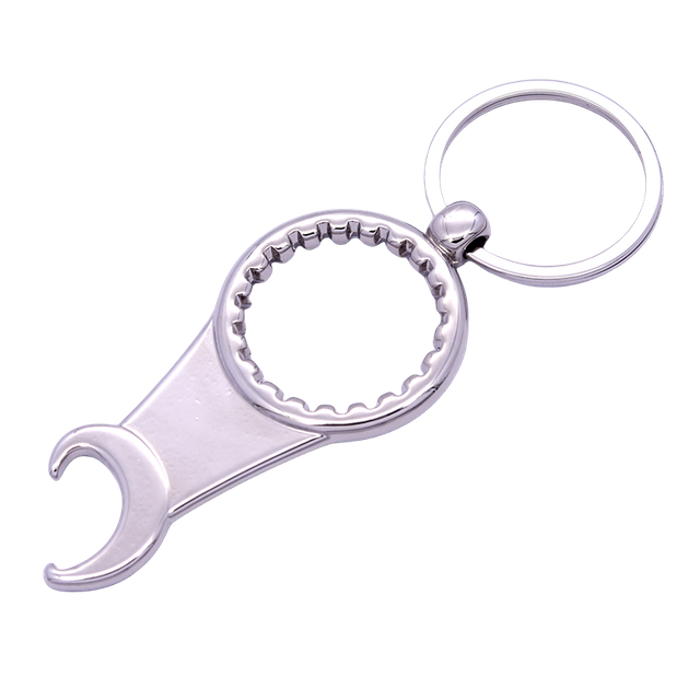 Premium Zinc Alloy Beer Bottle Opener Keychain Custom Logo Promotional Gift Camping Portable Decor