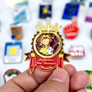 Modern Minimalist Custom Lapel Pins Zinc Alloy Badges for Branding Marketing Events