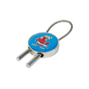 Custom Zinc Alloy Logo Keychain UV Print Sticker Epoxy Blank Keychain for Promotional Gifts Daily Accessories 24h Free Design