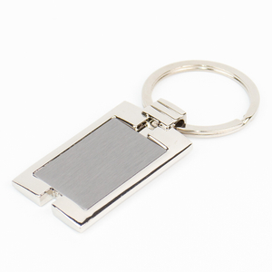 Eco Friendly Custom Logo Zinc Alloy Blank Keychain for Corporate Promotional Gifts and Luxury Daily Accessories Metal Key Chain