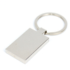 Promotional Fashion Zinc Alloy Keychain Corporate Event Giveaway Custom Logo Laser Engraved Blank Key Chain