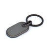 Promotional Fashion Zinc Alloy Keychain Corporate Event Giveaway Custom Logo Laser Engraved Blank Key Chain