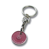 EU CE Certified Custom Packaging Shopping Cart Token Keychain for Cross-Border