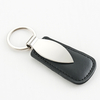 Wholesale Custom High-Class Keychains Real & Genuine Leather with Custom Logo Blank Metal Leather Keychains
