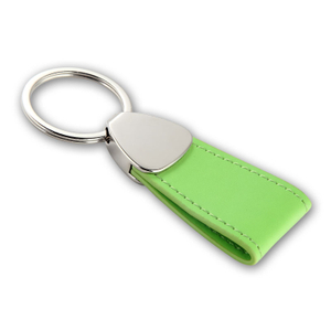 Custom Metal Leather Keyring with PU Luxury Personalized Logo Keychain Souvenirs Key Chain Accessories for Promotional