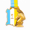Eco-Friendly Zinc Alloy Personalized Medal for Charity Runs and Brand Promotional Items