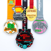 Eco Friendly Zinc Alloy Medal Custom Logo Enamel Corporate Anniversary Gift Sports Ceremony Award