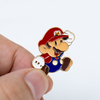 Classic Game Mario Zinc Alloy Enamel Custom Logo Fan Collection Gift Custom Badge Pin