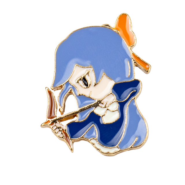 Elegant custom logo badge as wedding souvenir