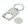 Practical Memorial Zinc Alloy Custom Hollow Out Logo Wedding Souvenir Daily Decoration Metal Token Keychain