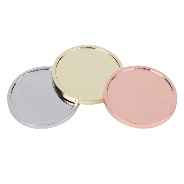 Luxury Plated Enamel Collectible Coin Exclusive Circle Gift Custom Blank Challenge Coin