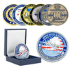 Customized Zinc Alloy Enamel Challenge Coin for Anniversary Events and Collectible Gifts