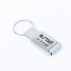 Eco-Friendly Recyclable Zinc Keychain Custom Logo Engraved for Corporate Sustainability Gifts Team Building Events