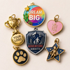 Die Cast Sports Medal Back View